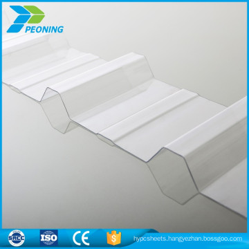 Heat Insulated large 0.2mm polycarbonate corrugated fiberglass greenhouse panel plastic roofing sheets